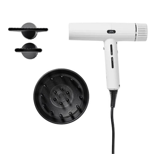 JRL Forte Pro Haartrockner Weiß mit 95.000 U/min Brushless-Motor