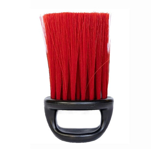 BaByliss PRO Knuckle Nackenpinsel mit weichen Nylonborsten – Rot