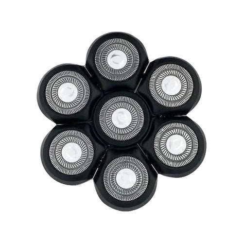 Stylecraft Ace 7X Ersatzscherfolie für Glatzenrasierer, 7 Folienköpfe