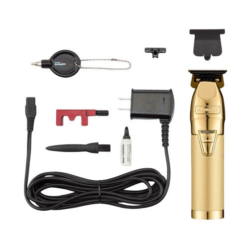 BaByliss PRO GoldFX+ Skeleton Akku-Trimmer mit Zero-Gap T-Klinge