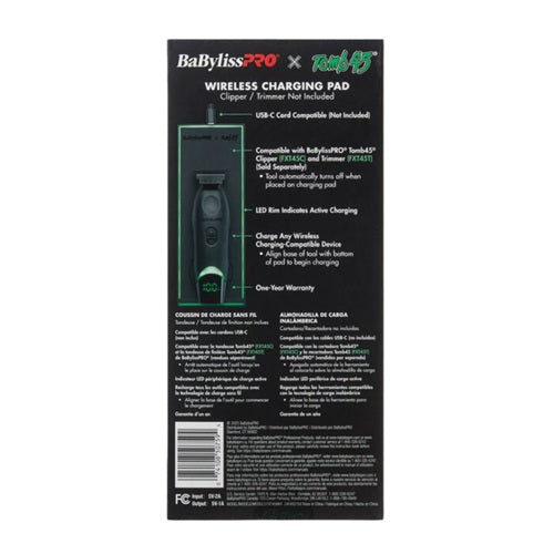 BaBylissPRO x Tomb45 kabellose Ladematte FXT45MAT mit LED-Rand