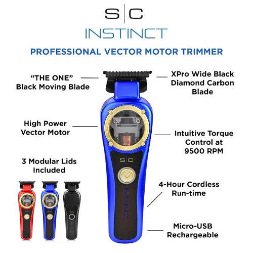 Stylecraft Professional Instinct Akku-Trimmer mit Skelett-Design
