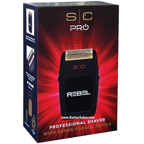 Stylecraft Professional Rebel Akku-Folienrasierer mit Gold-Titan-Doppelfolie