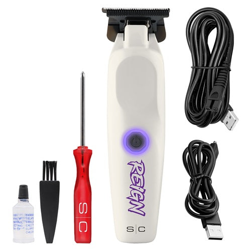 Stylecraft Professional Reign Weiß Akku-Trimmer mit Brushless-Motor
