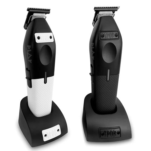 TPOB Play Black & White Akku-Trimmer mit Zero-Gap-Tool