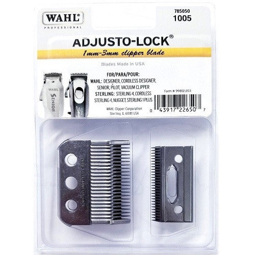 WAHL 1005 Standard 3-Loch Adjusto-Lock Klinge 1–3 mm