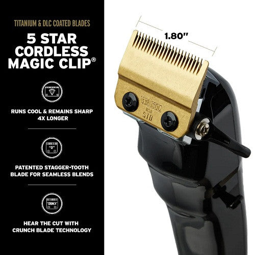 WAHL Professional 5 Star Cordless Barber Combo Akku-Set (Clipper & Trimmer)