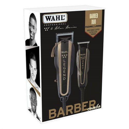 WAHL Professional 5 Star Barber Combo Clipper & Trimmer Set