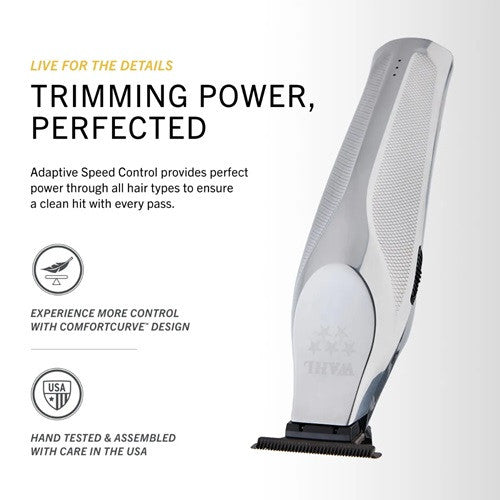 WAHL Professional 5 Star HI-VIZ Akku-Trimmer mit DLC-T-Klinge