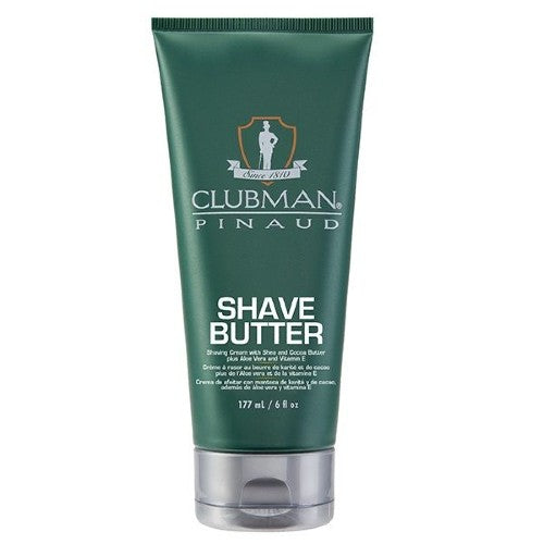 Clubman Pinaud Rasierbutter mit Sheabutter und Kakaobutter 6 oz
