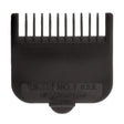 WAHL Aufsteckkamm Nr. 1 (1/8" / 3 mm) Schwarz