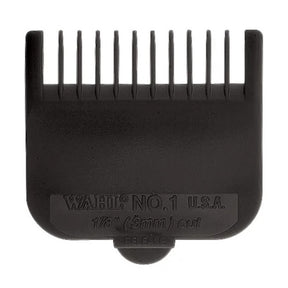 WAHL Aufsteckkamm Nr. 1 (1/8" / 3 mm) Schwarz