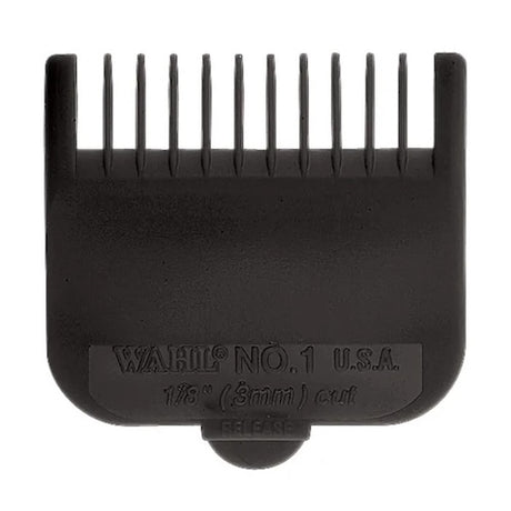 WAHL Aufsteckkamm Nr. 1 (1/8" / 3 mm) Schwarz