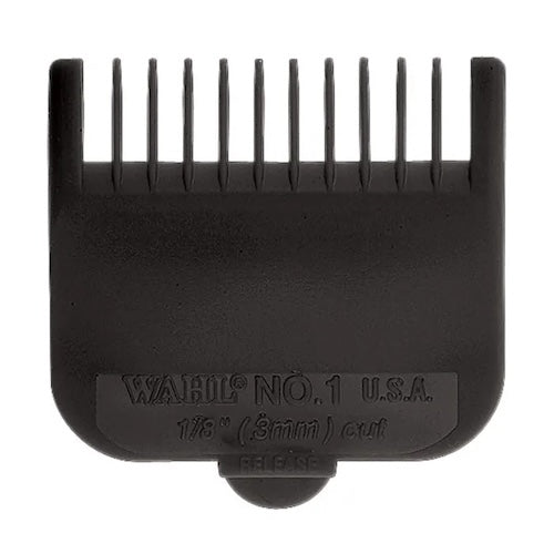WAHL Aufsteckkamm Nr. 1 (1/8" / 3 mm) Schwarz