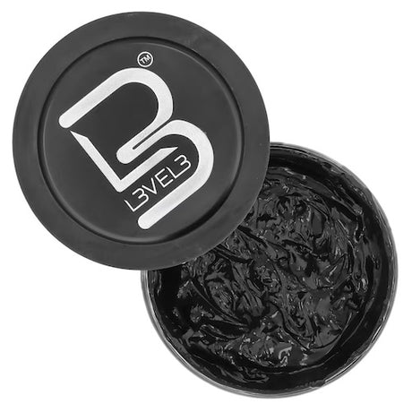 L3VEL3 Getöntes Haargel Schwarz mit starkem Halt 250 ml (8,45 oz)