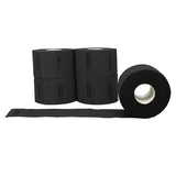 L3VEL3 Nackenstreifen selbstklebend – Schwarz (5 Rollen)
