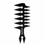 BaBylissPRO Barberology Stylingkamm mit weiter Zahnung – Schwarz