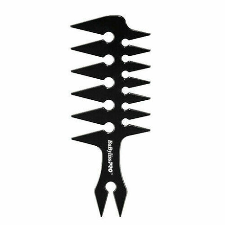 BaBylissPRO Barberology Stylingkamm mit weiter Zahnung – Schwarz