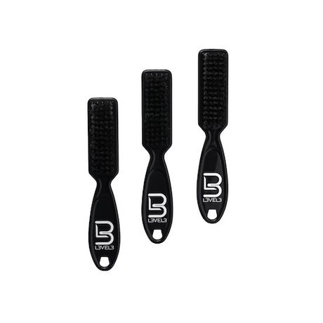 L3VEL3 Fade-Pinsel-Set 3-teilig für Barbiere