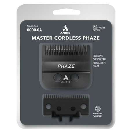 Andis Master Cordless Li Phaze Scherkopf, verstellbar 0000–0A