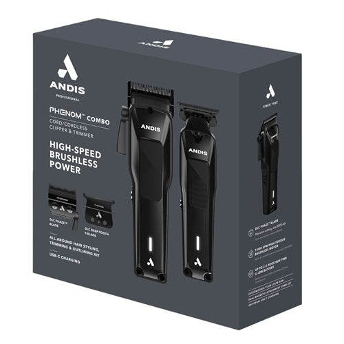 Andis Phenom Combo: Akku-Haarschneidemaschine & Trimmer