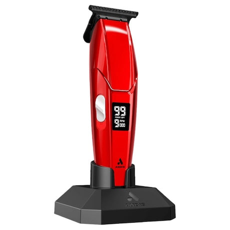 Andis Talon Akku-Trimmer Rot mit Deep-Tooth DLC-Klinge