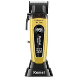 Kemei 90-4 Akku-Haarschneidemaschine mit LED-Display