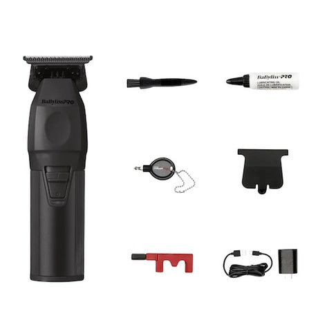 BaByliss PRO CoreFX Matte Black Akku-Trimmer mit T-Klinge