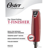 Oster Professional T-Finisher Trimmer mit T-Klinge und Pivotmotor