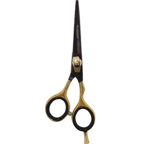 Black Ice Stylish Off Set Grip Friseurschere Black & Gold 5 Zoll