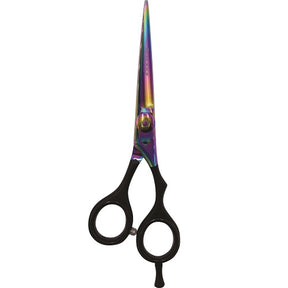 Black Ice Stylish Off Set Grip Holo & Black Friseurschere 5,5" mit Offset-Griff