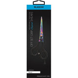 Black Ice Stylish Off Set Grip Holo & Black Friseurschere 5" mit Offset-Griff