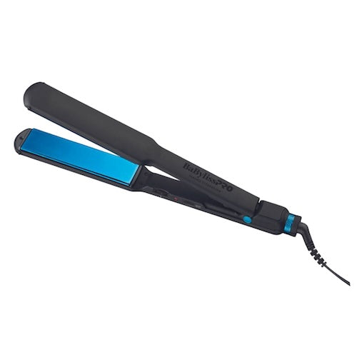 BaByliss PRO Nano Titanium 1 1/2" Ultra-Thin Glätteisen Schwarz/Blau