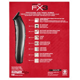 BaByliss PRO FX3 Black Akku-Trimmer mit 360°-T-Klinge