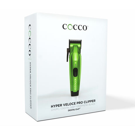 Cocco Hyper Veloce Pro Akku-Haarschneidemaschine Grün