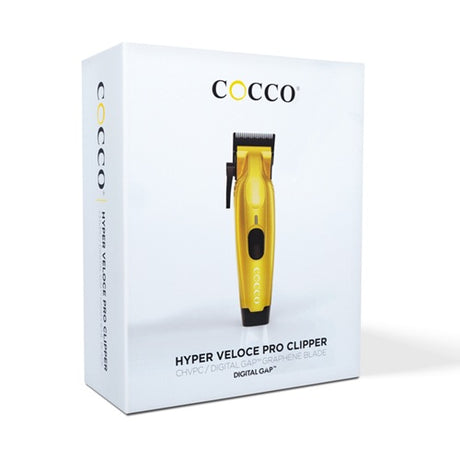 Cocco Hyper Veloce Pro Akku-Haarschneidemaschine Gelb