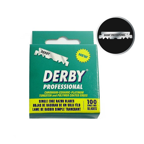Derby Einzelklingen 100 Stück – Rasierklingen mit Mehrfachbeschichtung