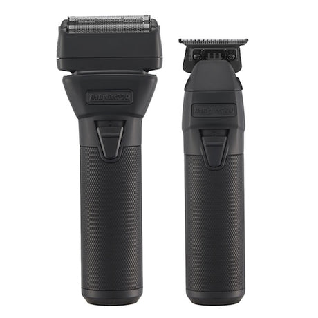 BaByliss PRO FXONE Black Set: Metall-Trimmer & Folienrasierer
