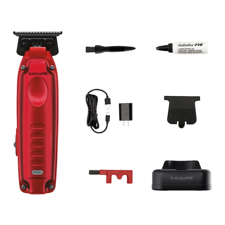BaByliss PRO Lo-ProFX Compact Akku-Trimmer Rot Limited Edition