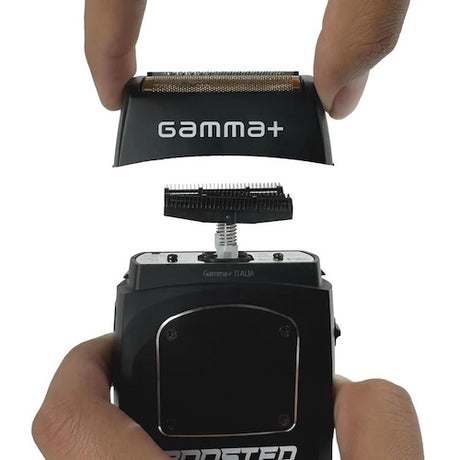 Gamma+ Gold Titanium Scherfolie & Echo Schneidsatz für Boosted Shaver