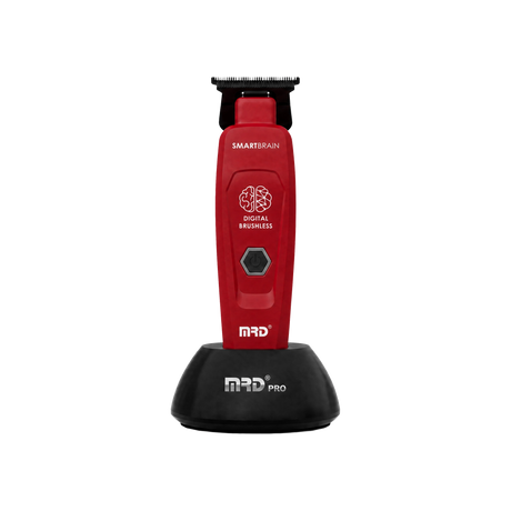 MRD Pro GMT-90-4 Smart Brain Akku-Trimmer mit Brushless-Motor – Rot