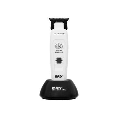 MRD Pro GMT-90-4 Smart Brain Akku-Trimmer mit Brushless-Motor – Weiß