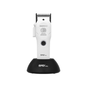 MRD Pro HC-3969ST Smart Brain Akku-Haarschneidemaschine mit BLDC-Motor – Weiß