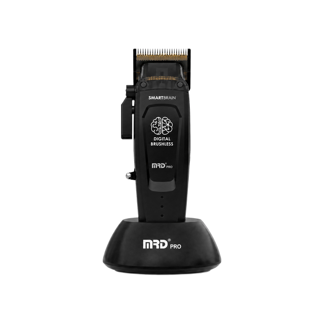 MRD Pro HC-90-4 Smart Brain Haarschneidemaschine mit BLDC-Motor – Schwarz