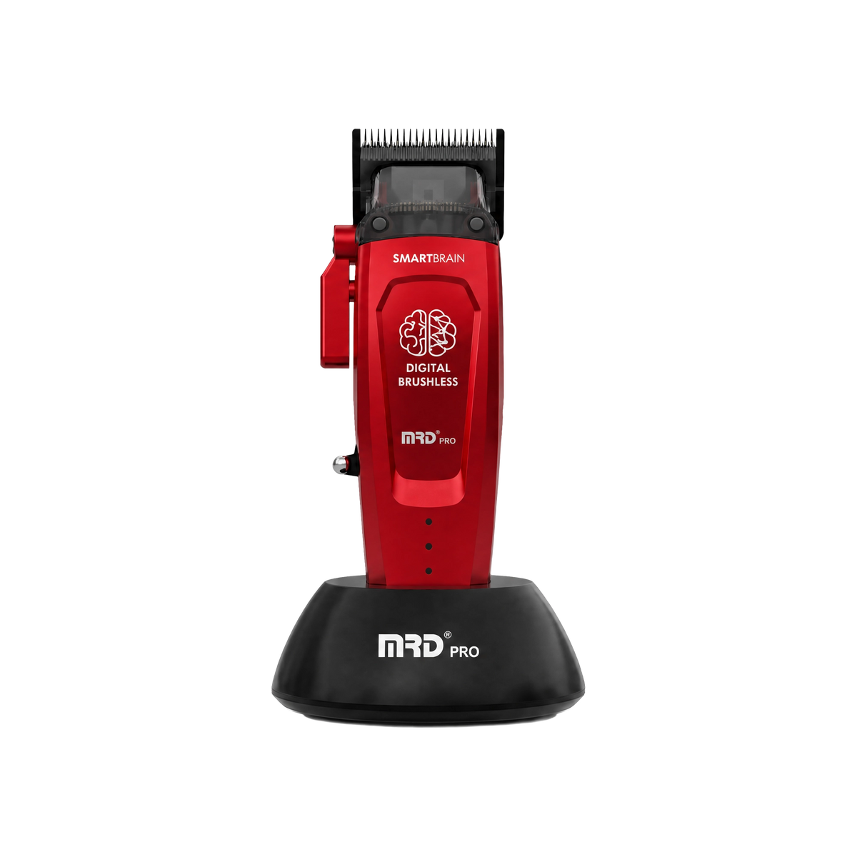 MRD Pro HC-90-4 Smart Brain Haarschneidemaschine mit BLDC-Motor – Rot
