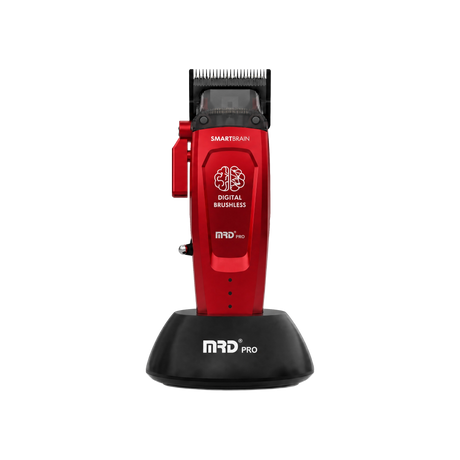 MRD Pro HC-90-4 Smart Brain Haarschneidemaschine mit BLDC-Motor – Rot