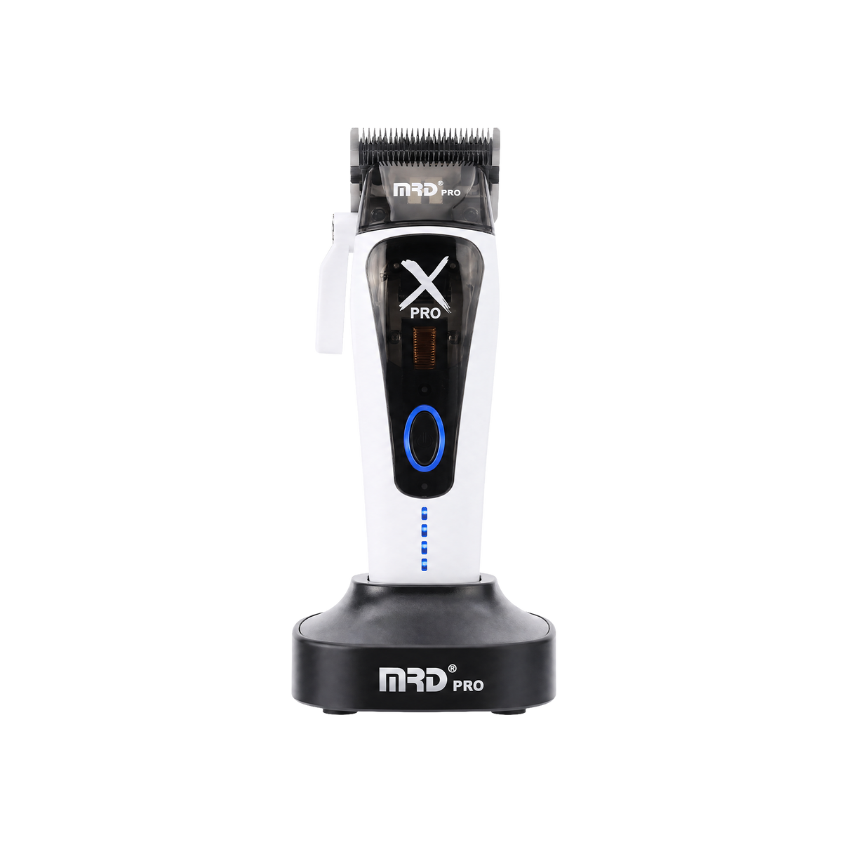 MRD Pro HC-999C X-Pro Akku-Haarschneidemaschine mit Vector-Motor – Weiß