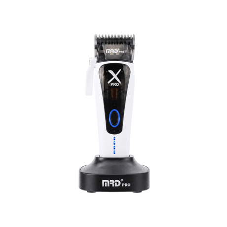 MRD Pro HC-999C X-Pro Akku-Haarschneidemaschine mit Vector-Motor – Weiß