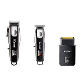 Kemei 8531 Akku-Trimmer und Rasierer-Set für Haar und Bart