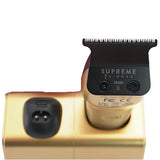 Supreme Trimmer Recharge Konturenschneider Gold mit Wechselakku